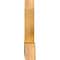 Ekena Millwork Portland Rough Sawn Timber Gable Bracket, Western Red Cedar, 36"W x 24"H x 4"D x 6"F, 16/12 Pitch GBW036X24X0406POR00RWR - alternate 3